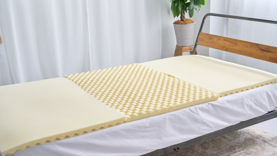科学する寝具 スリープエンリッチ蒸れないもっちりマットレスは自由に組み替えてお好きな寝心地にカスタマイズ可能です1
